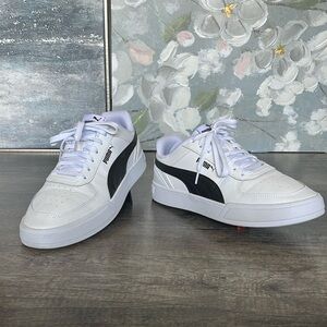 White Puma Caven sneaker size 10